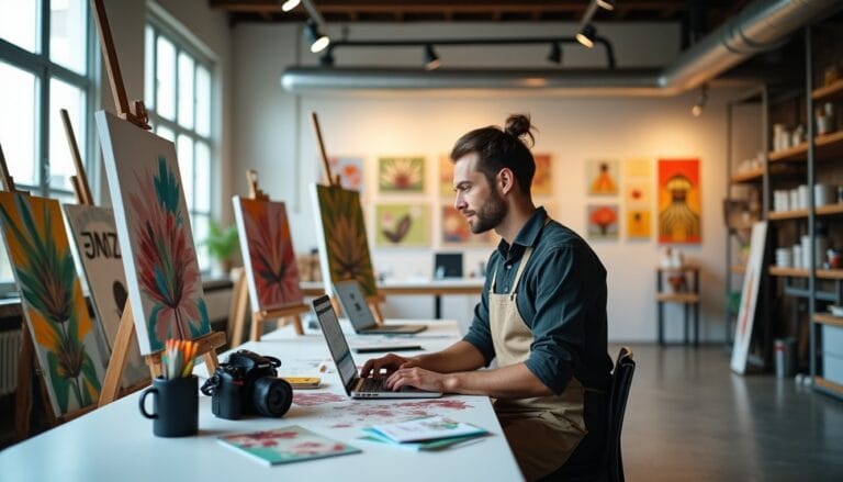 An artist looks at his digital marketing plan